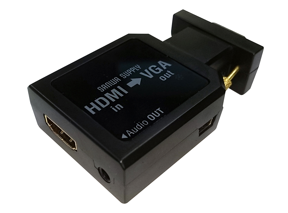 HDMI → VGA＆Audio 変換アダプター