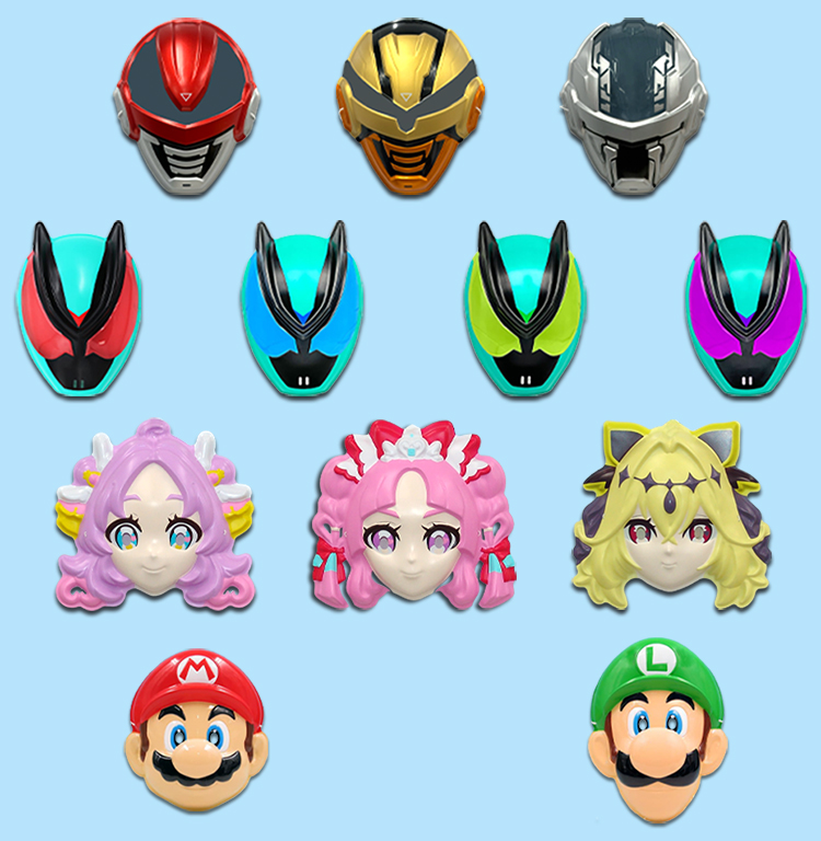 【販売品】キャラクターお面屋さん